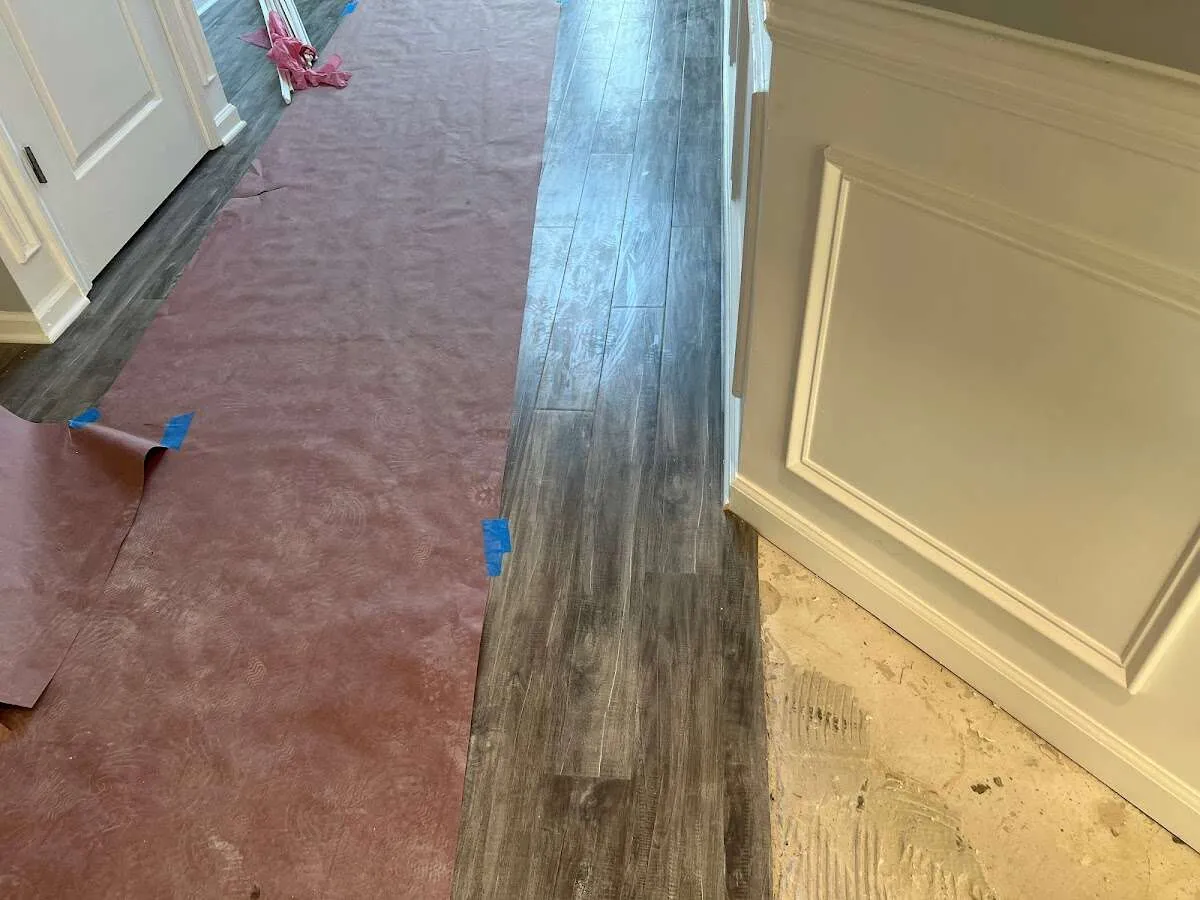 Completed marble shower restoration in Chackbay